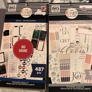The happy planner sticker books